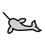 Narwhal SVG Icon